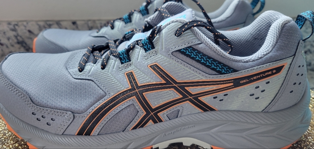 Asics trail GEL-VENTURE 9  color Sheet Rock/ Sun Peach